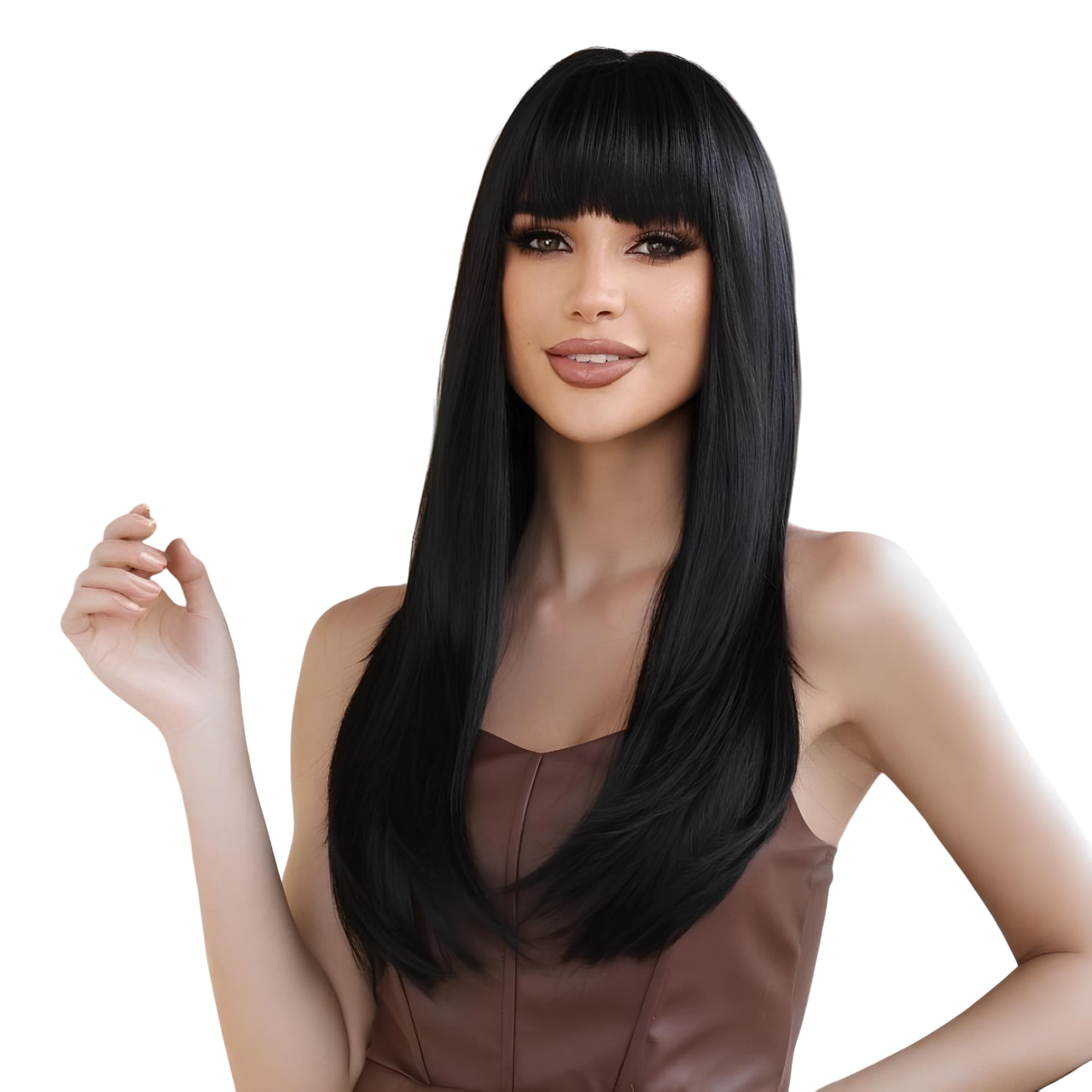 Wig Longa Mônica Fibra Premium