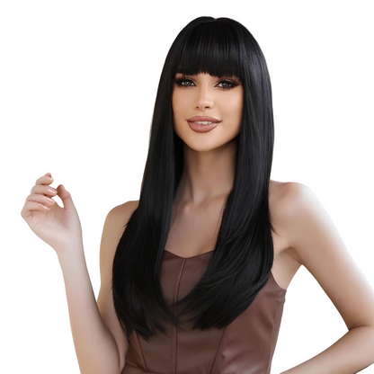 Wig Longa Mônica Fibra Premium
