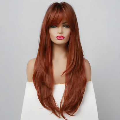 Wig Longa Nicole Fibra Premium