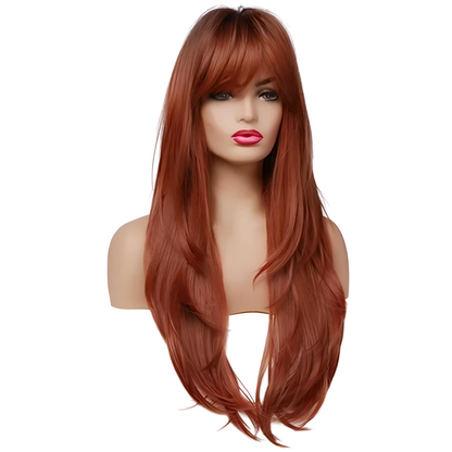 Wig Longa Nicole Fibra Premium