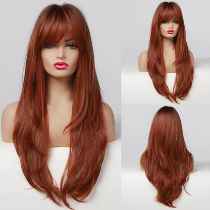 Wig Longa Nicole Fibra Premium