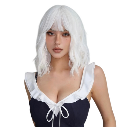 Wig Front Raven Fibra Premium