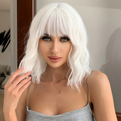 Wig Front Raven Fibra Premium