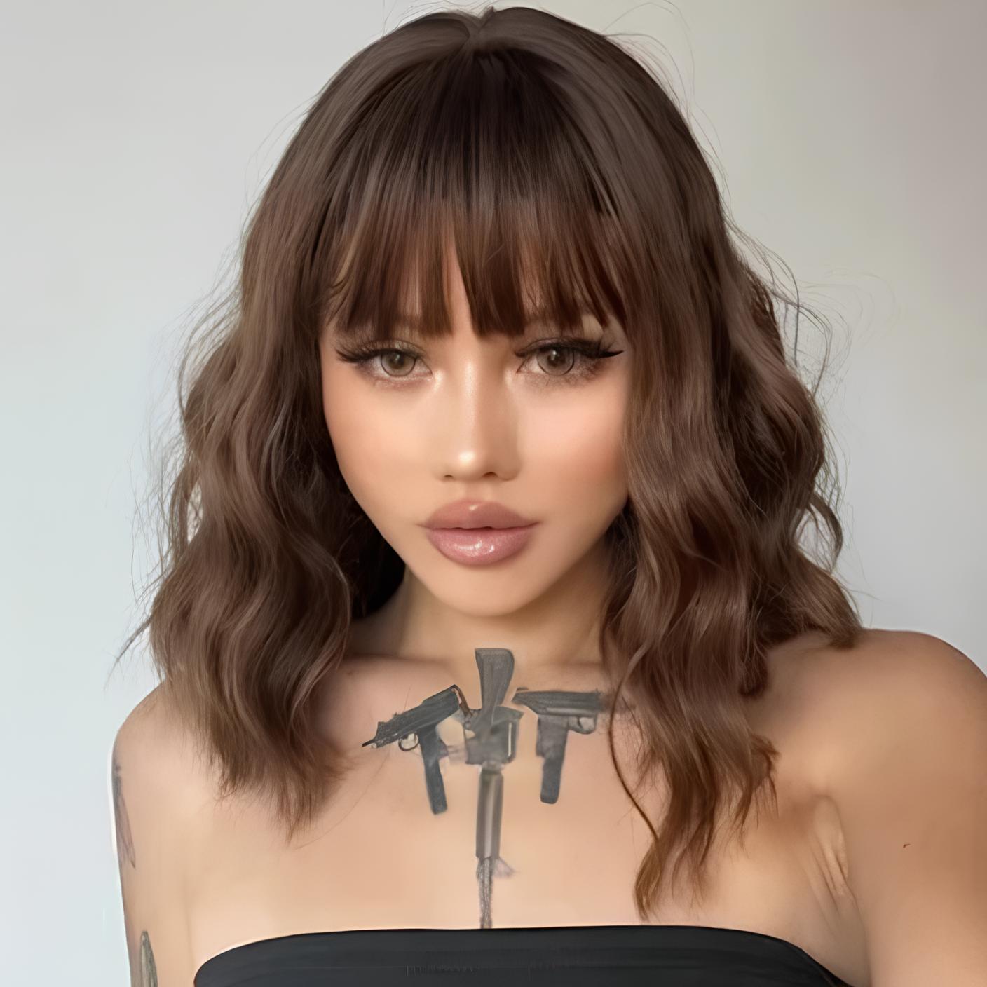 Wig Front Neide Fibra Premium