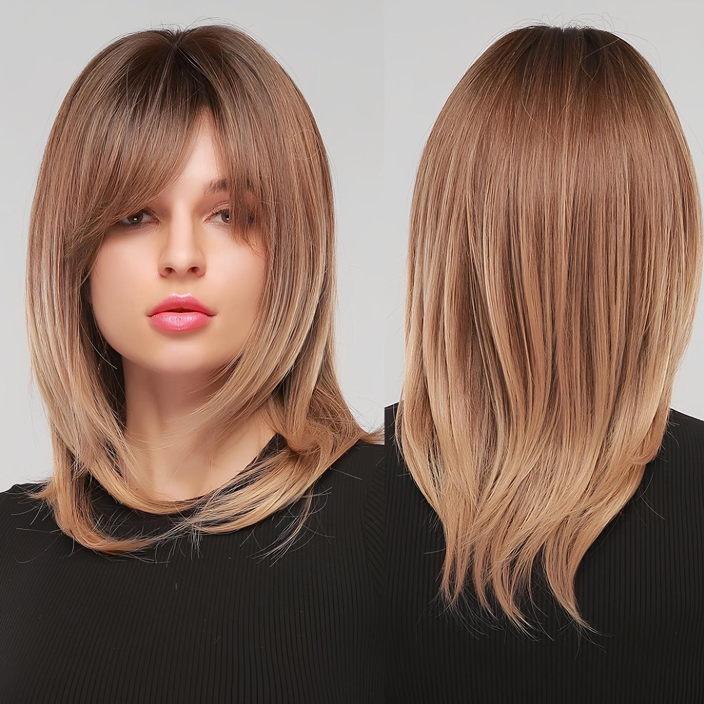 Wig Front Rafaelly Fibra Premium