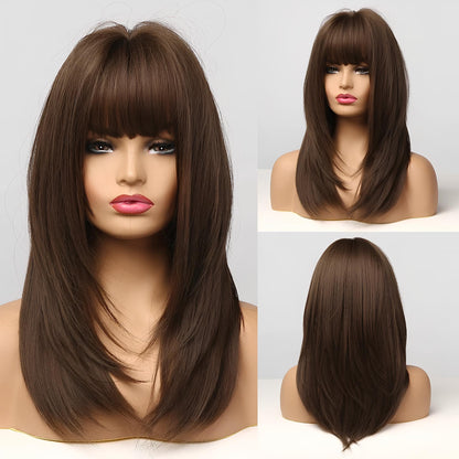 Wig Front Daniele Fibra Premium