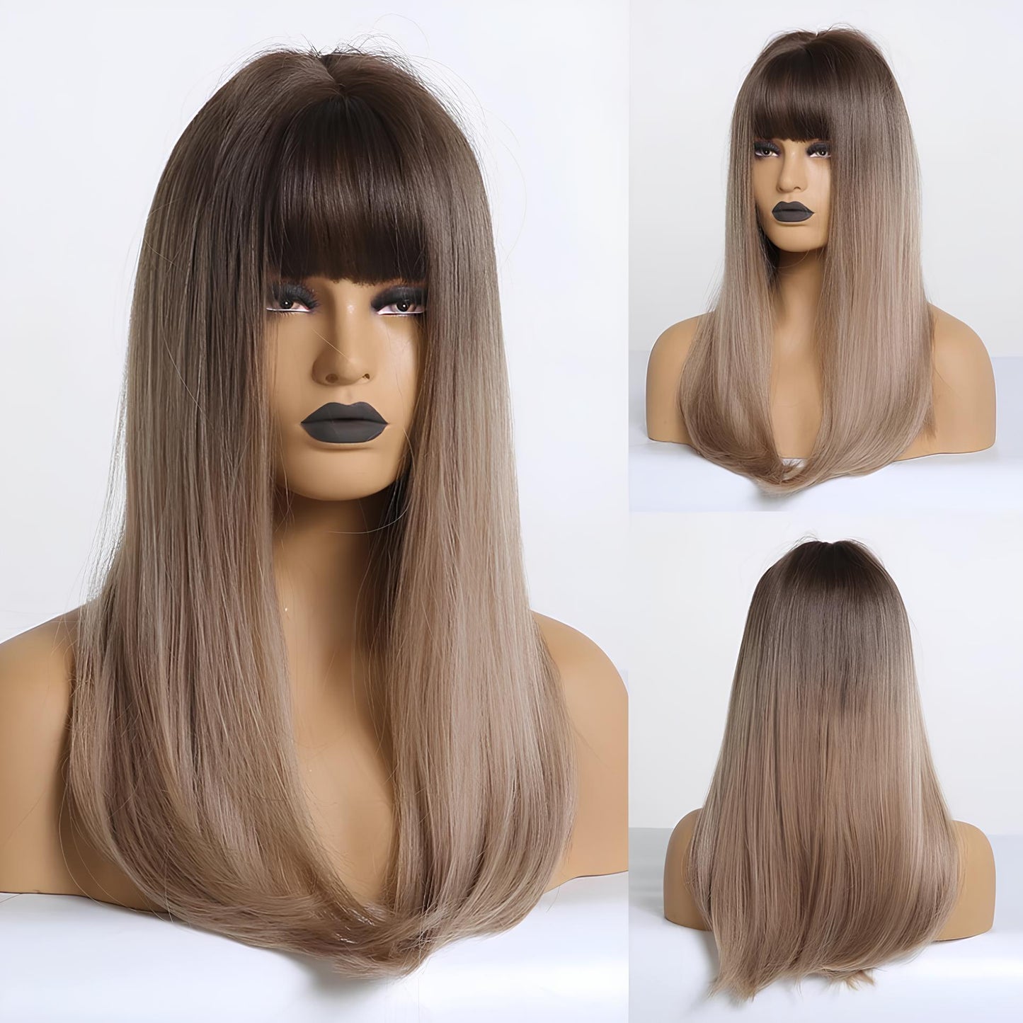 Wig Front Emanuelle Fibra Premium