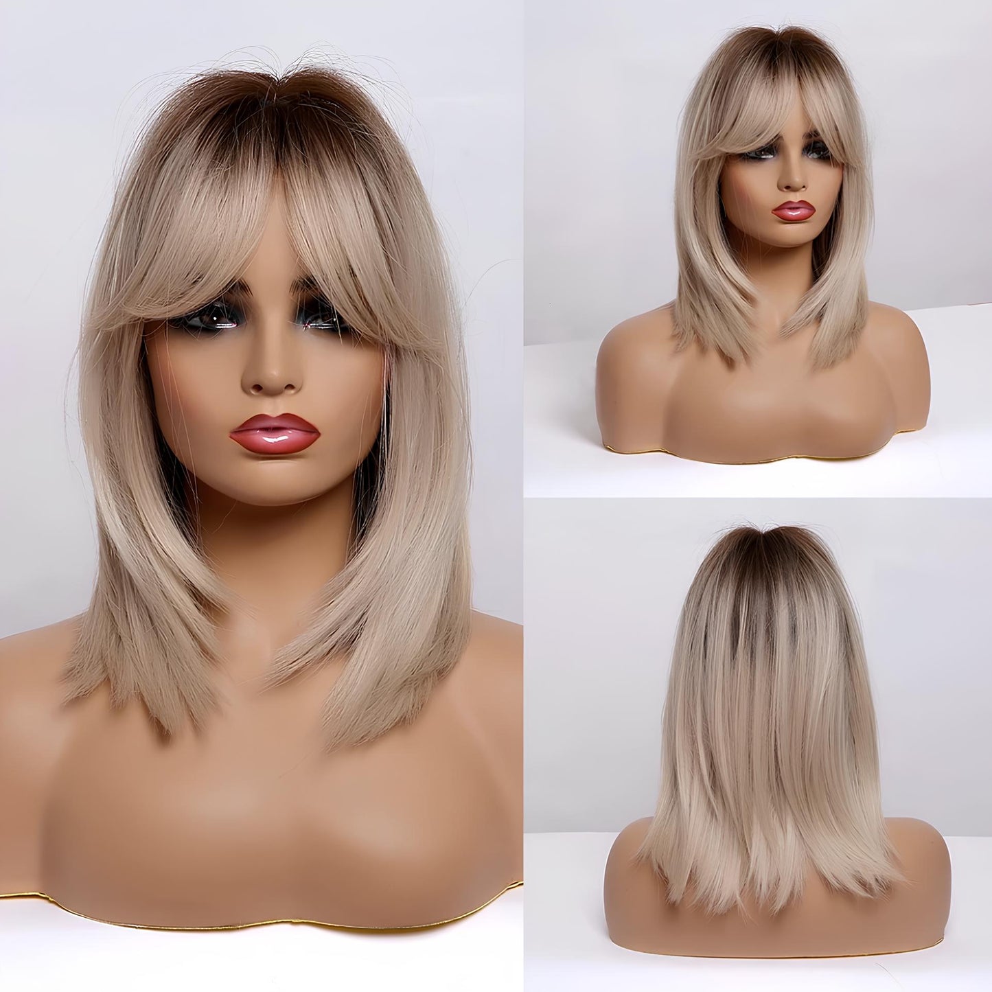 Wig Front Alice Fibra Premium