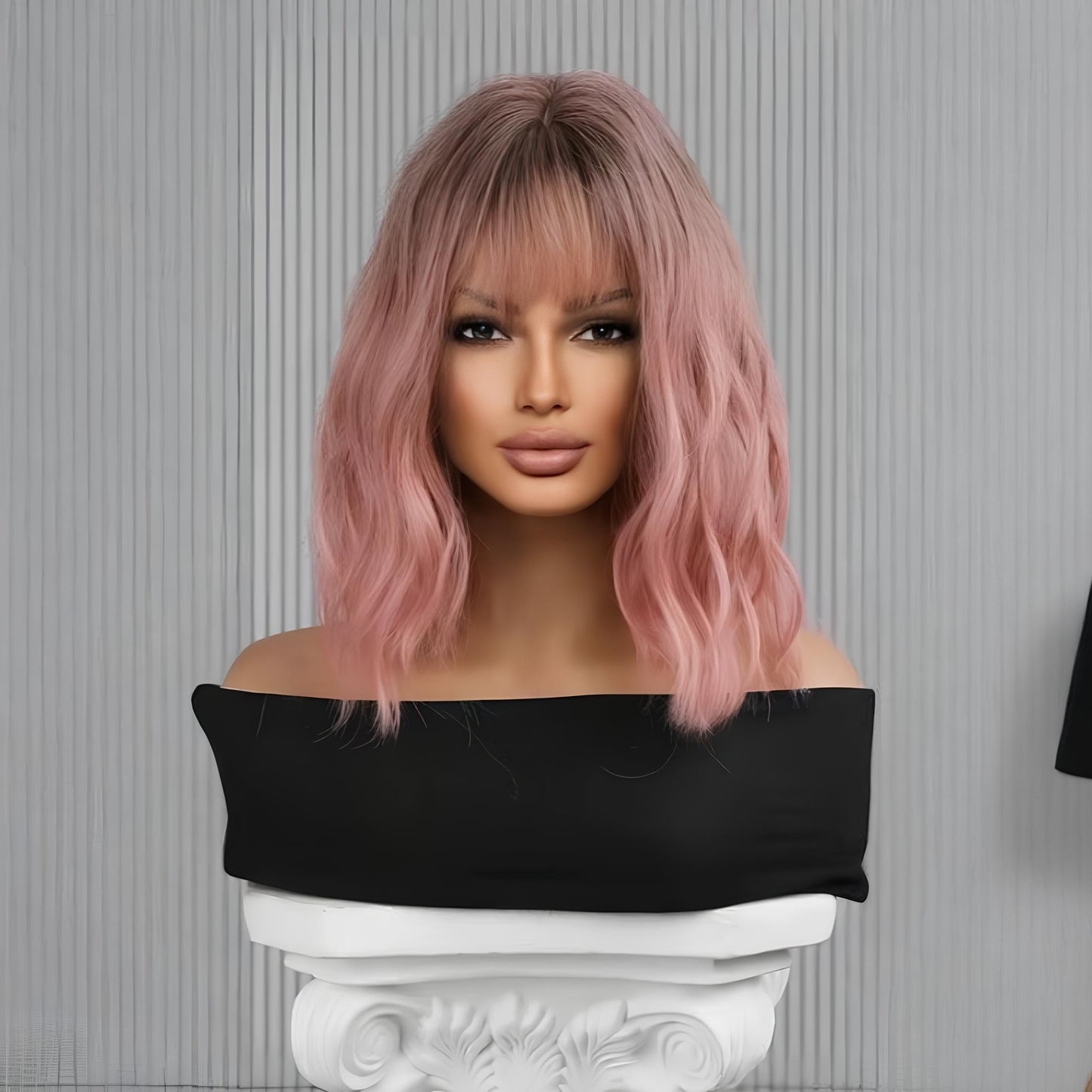 Wig Front Clara Fibra Premium