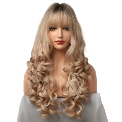 Wig Longa Luiza Fibra Premium