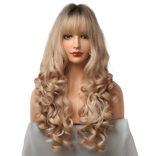 Wig Longa Luiza Fibra Premium