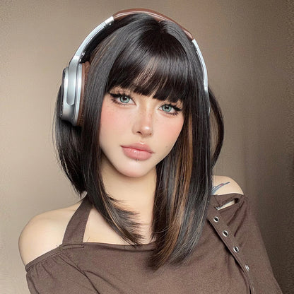 Wig Front Nina Fibra Premium