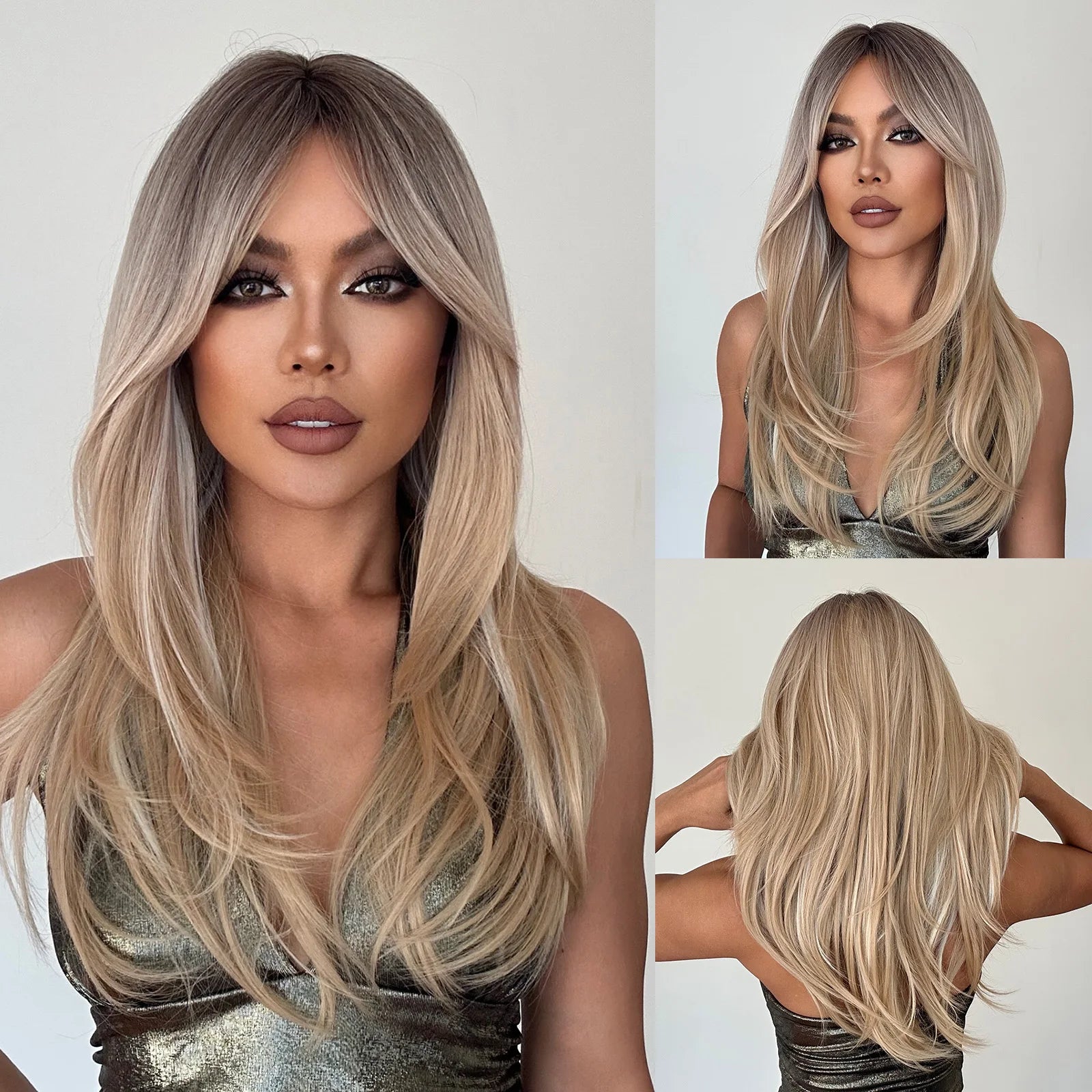 Wig Longa Samira Fibra Premium