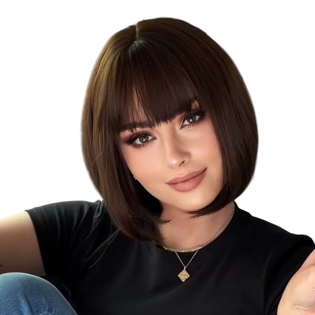 Wig front Chanel Selena Fibra Premium