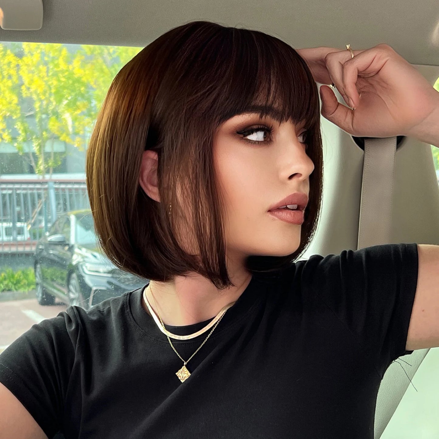 Wig front Chanel Selena Fibra Premium