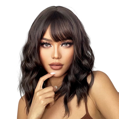 Wig Front Sílvia Fibra Premium