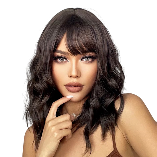 Wig Front Sílvia Fibra Premium