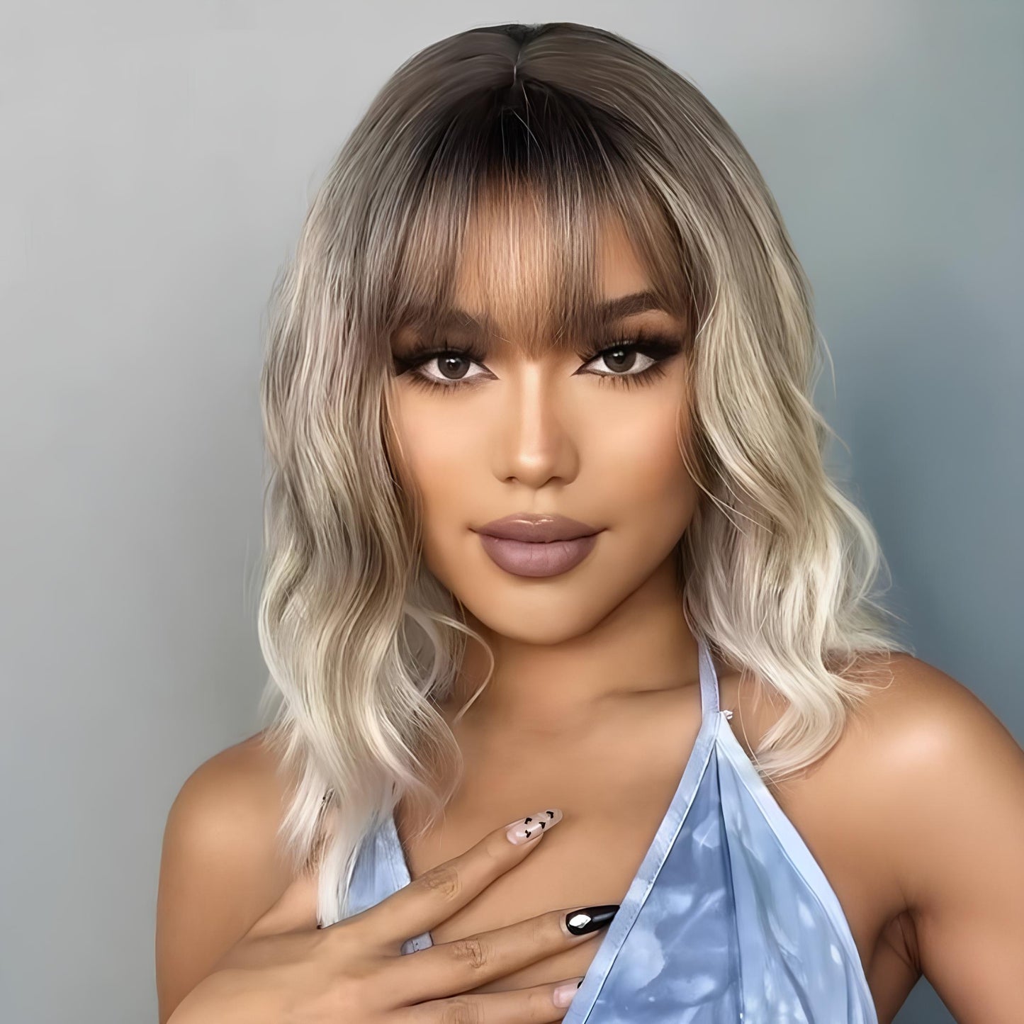 Wig Front Sofia Fibra Premium