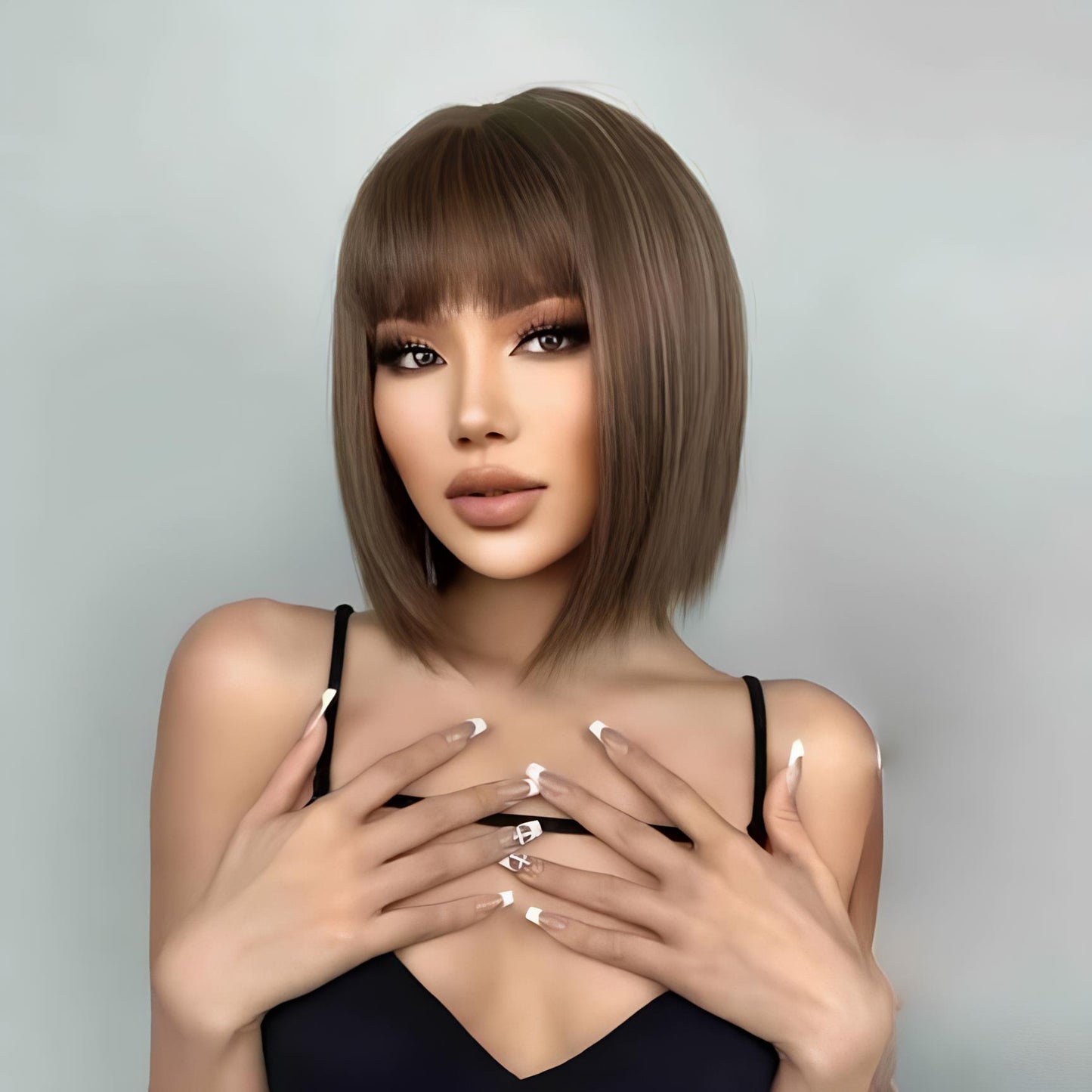 Wig Front Sônia Fibra Premium