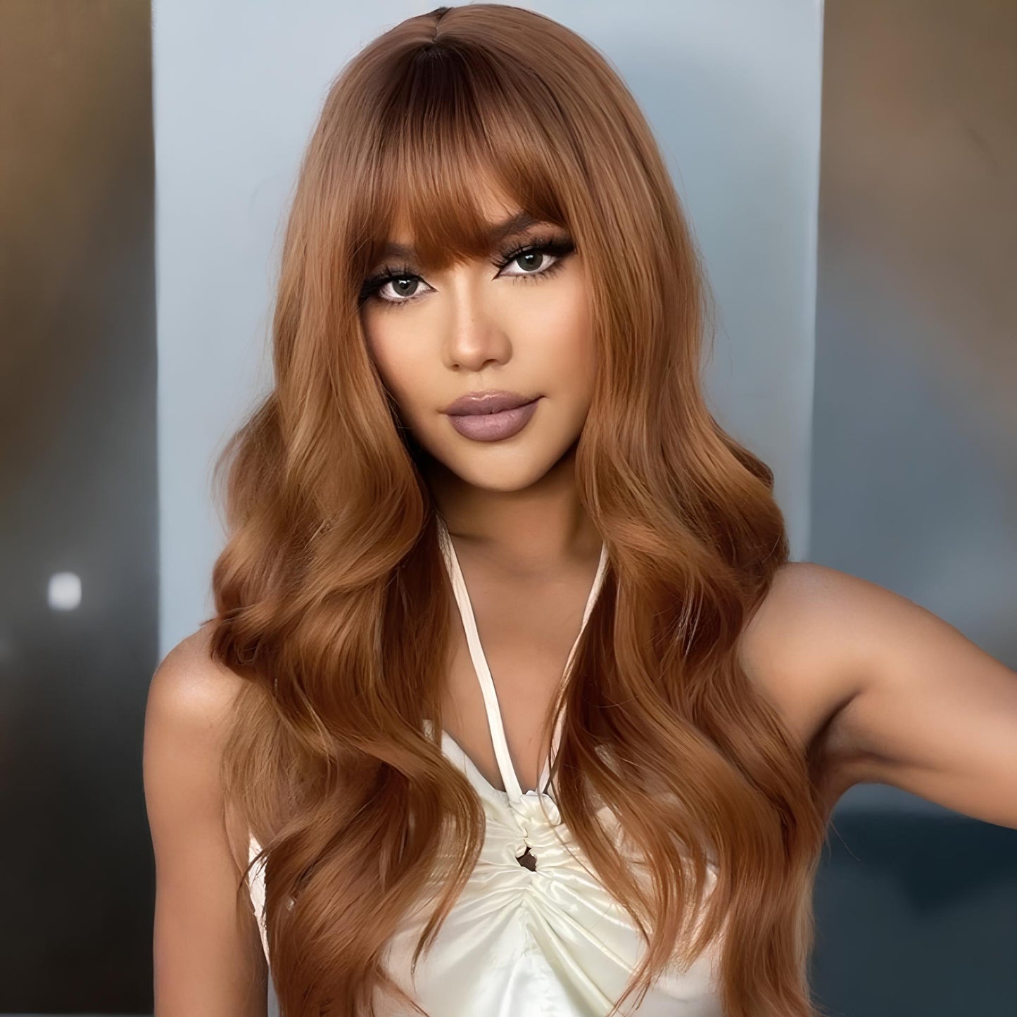 Wig Front Tainara Fibra Premium