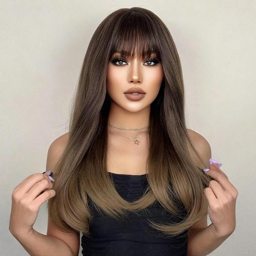 Wig Longa Cassiane Fibra Premium