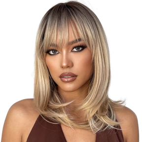Wig Front Luciana Fibra Premium
