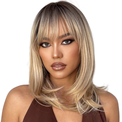 Wig Front Luciana Fibra Premium